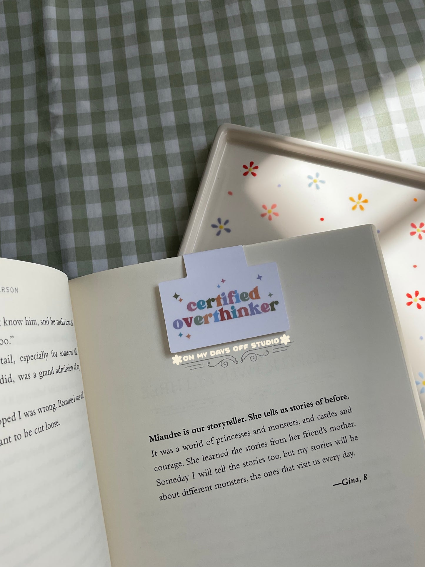 Certified Overthinker Magnetic Bookmark