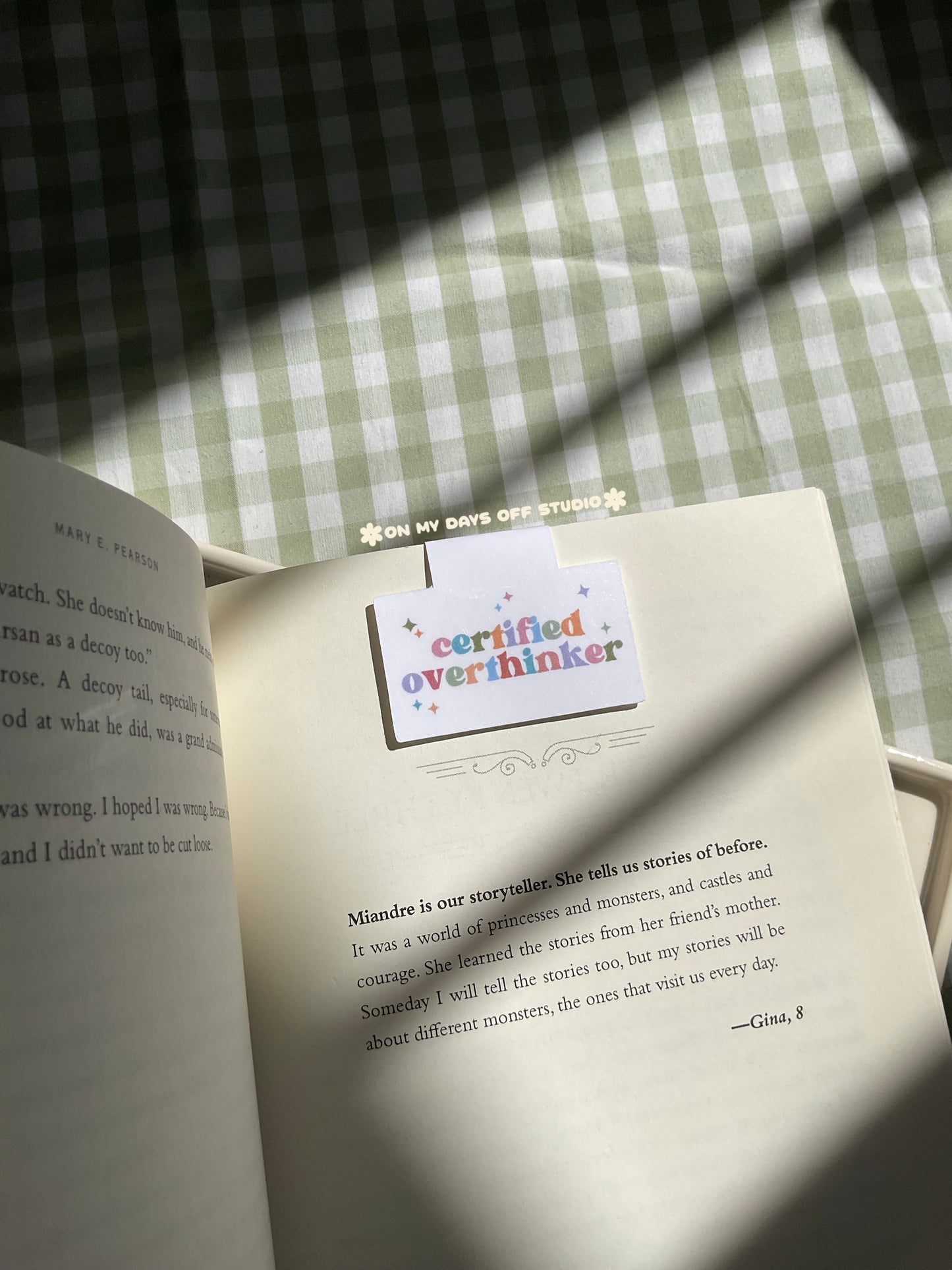 Certified Overthinker Magnetic Bookmark