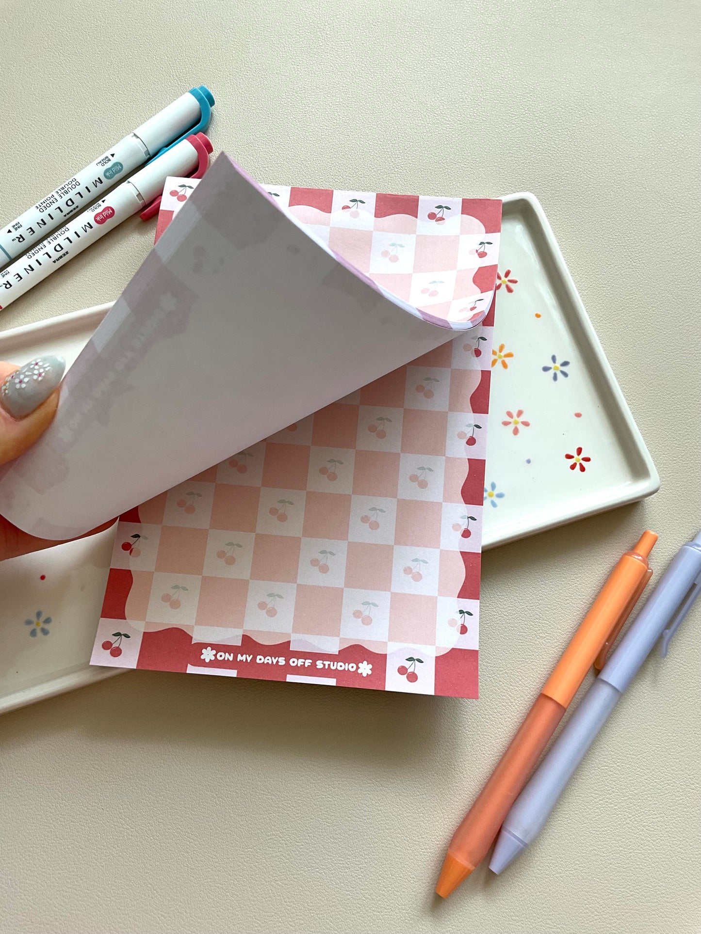 Cherry Notepad
