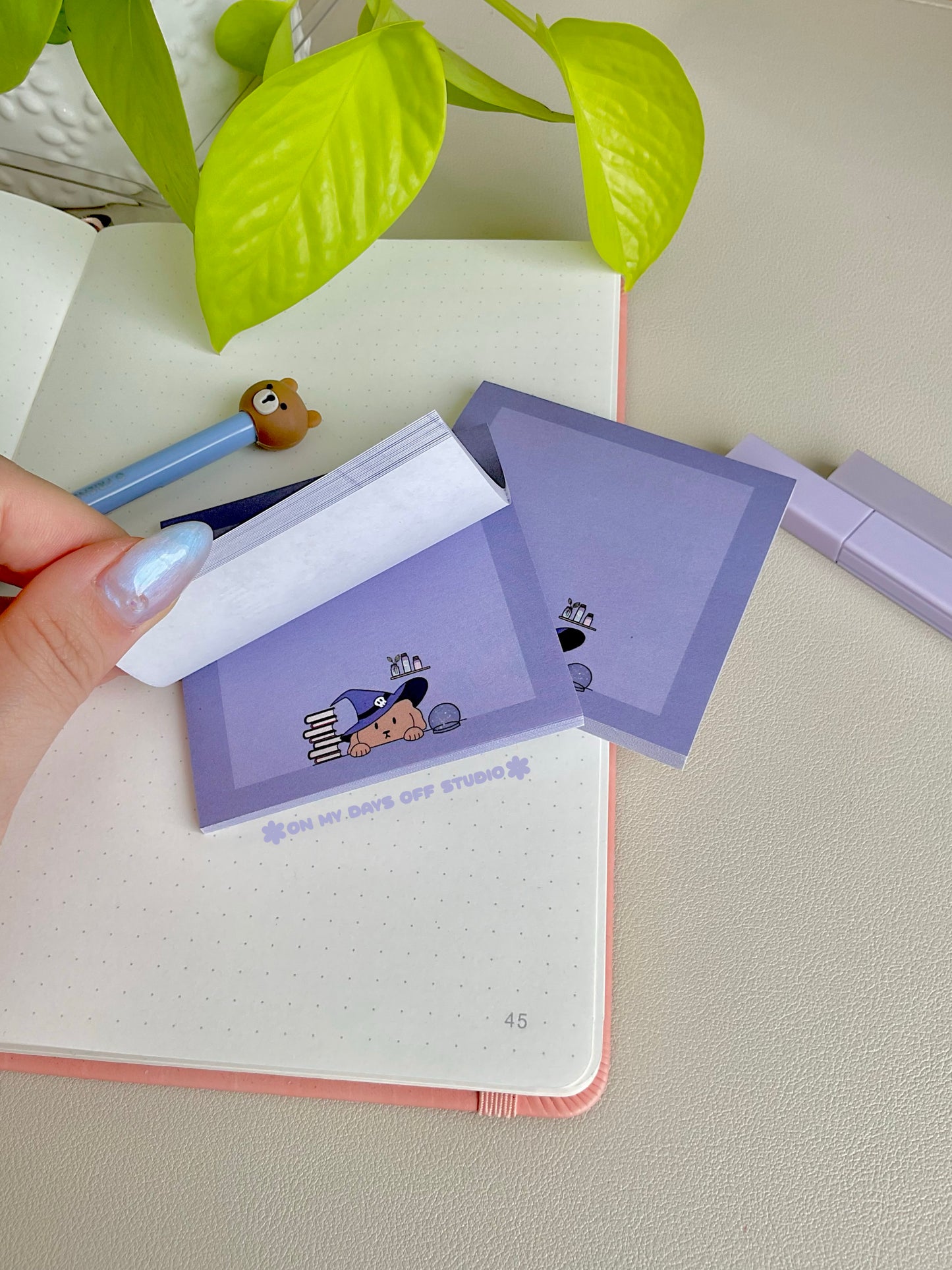 Dog Wizard Sticky Notes