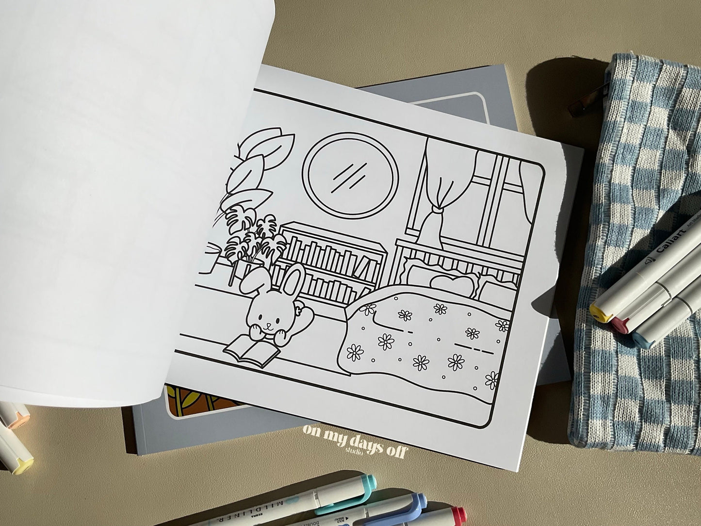 This adorable coloring book comes with 20 illustrated pages on high quality paper, which makes a perfect canvas for your coloring session.