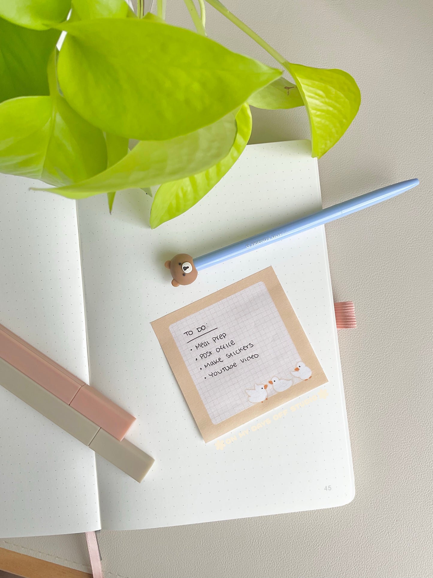 Baby Duckies Sticky Notes