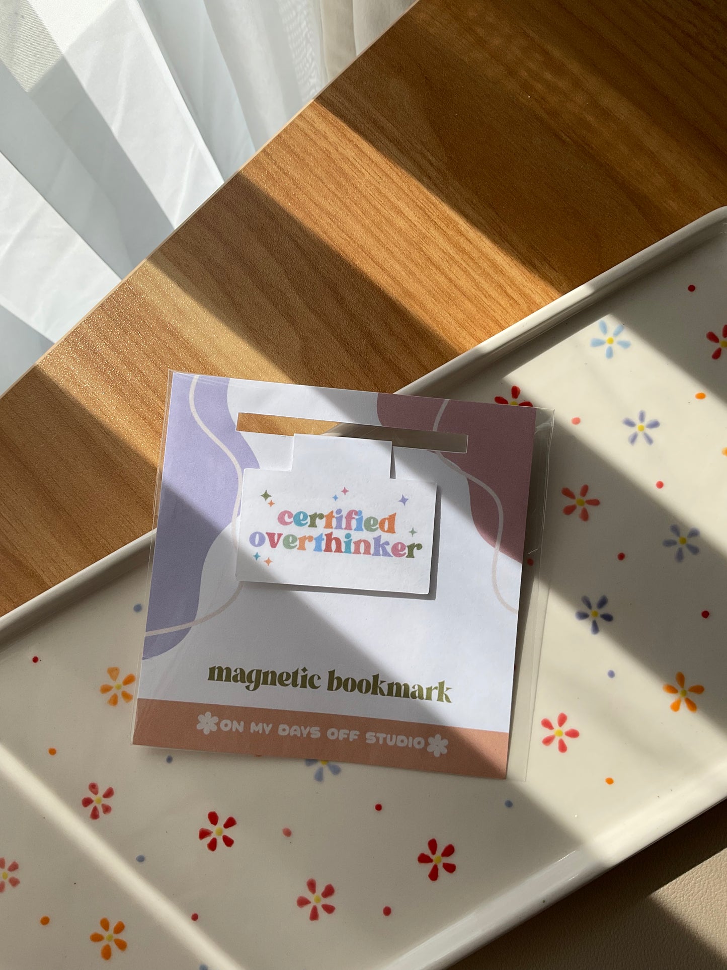 Certified Overthinker Magnetic Bookmark