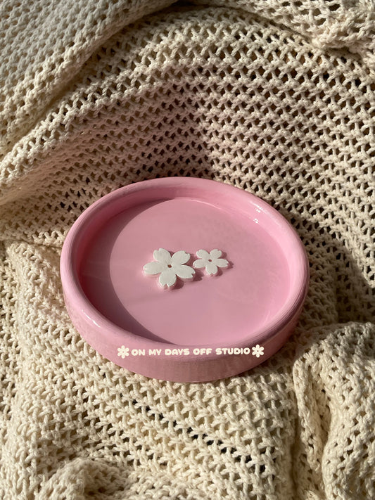 Custom Cherry Blossom Trinket Dish | Customizable