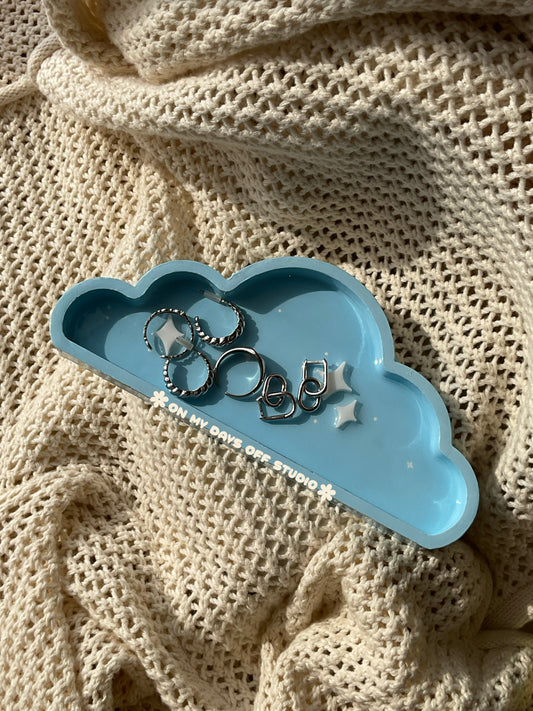 Custom Cloud Trinket Dish | Customizable