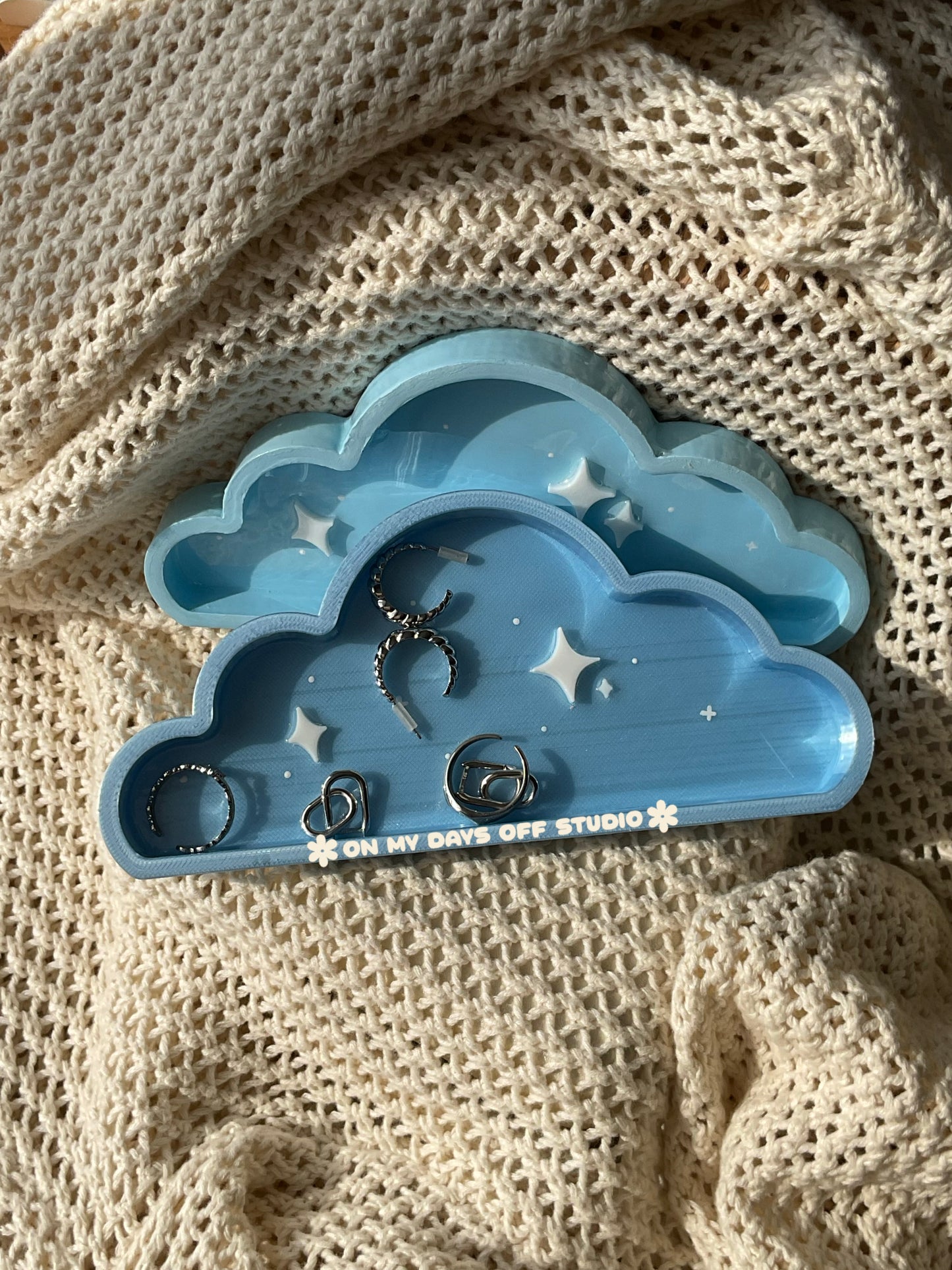 Custom Cloud Trinket Dish | Customizable