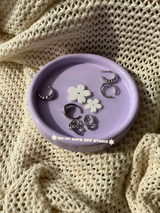 Custom Cherry Blossom Trinket Dish | Customizable