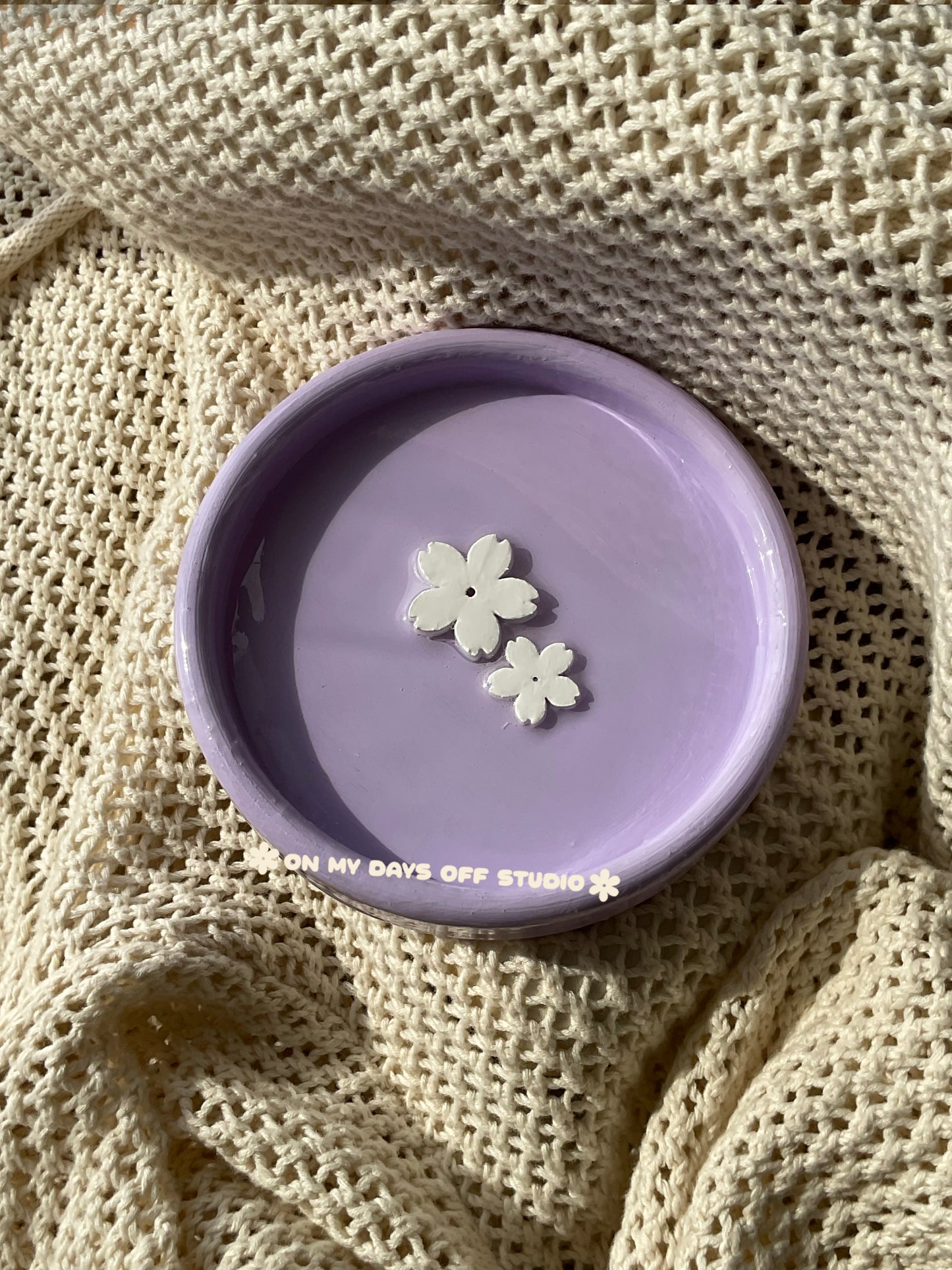 Custom Cherry Blossom Trinket Dish | Customizable