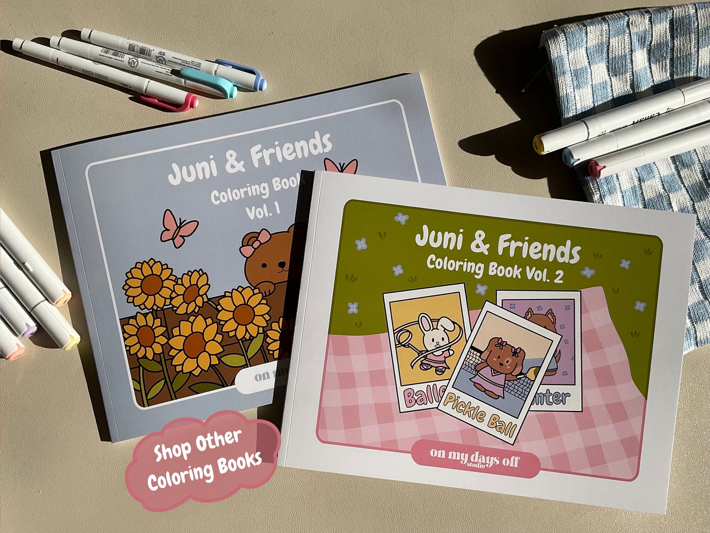 This adorable coloring book comes with 20 illustrated pages on high quality paper, which makes a perfect canvas for your coloring session.