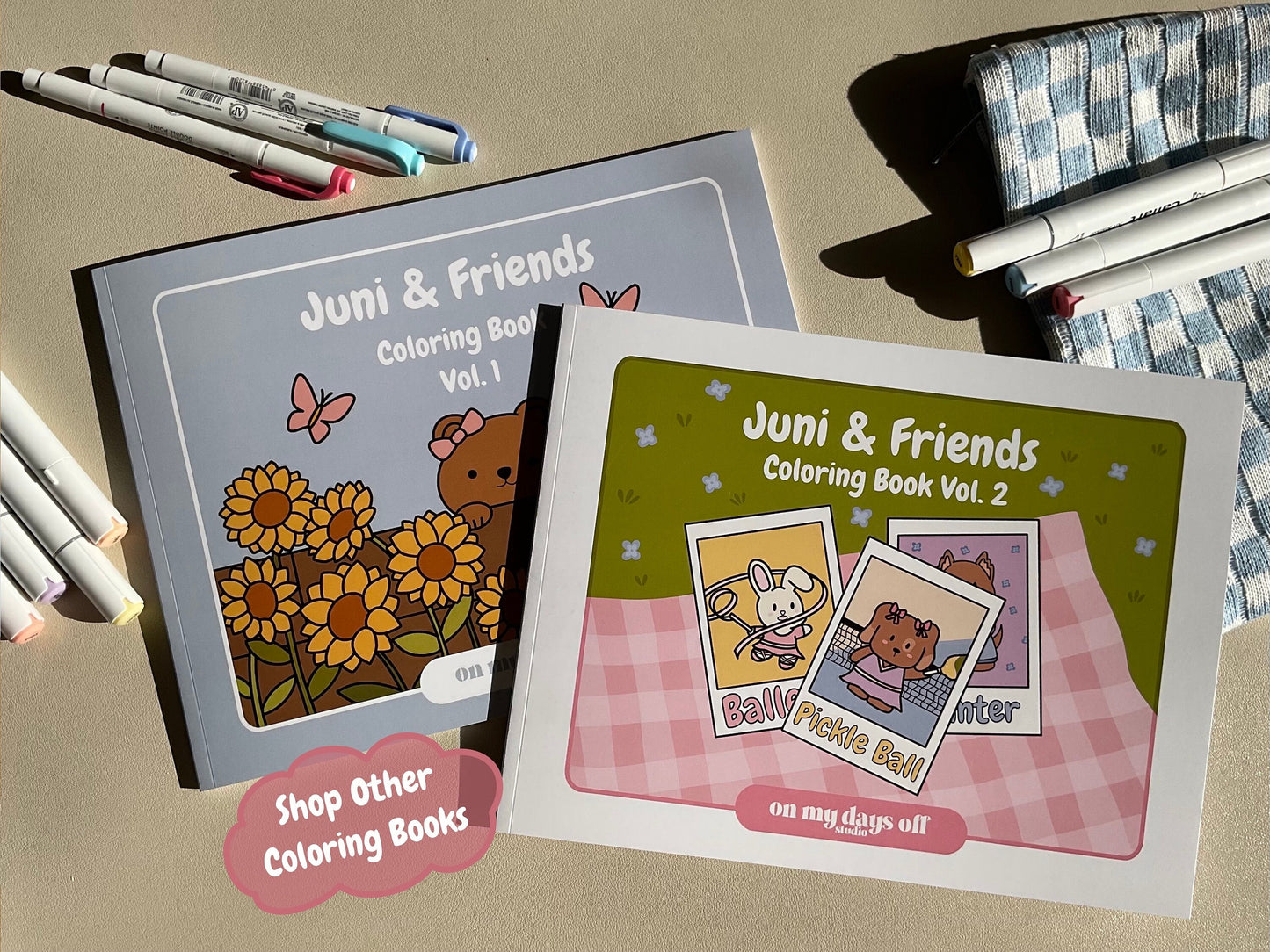 This coloring book features 20 illustrations printed on high quality paper, perfect for your coloring sessions!