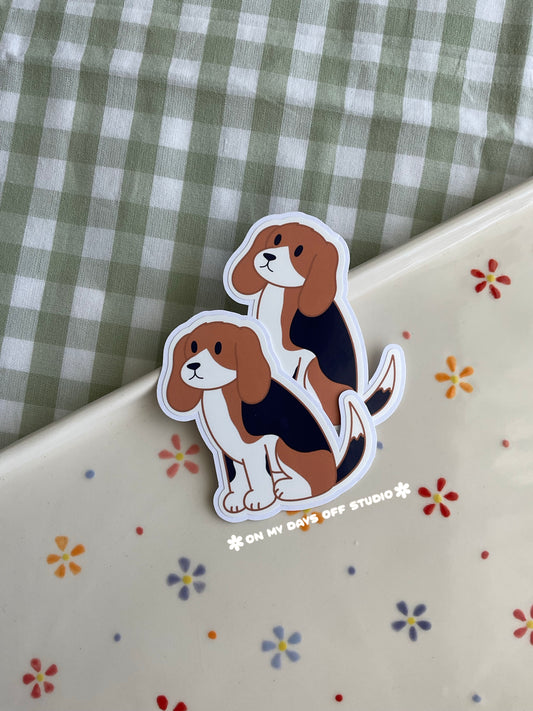 Beagle Vinyl Sticker