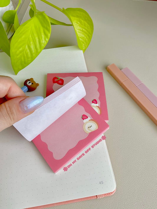 Kawaii Japanese Dessert Sticky Notes