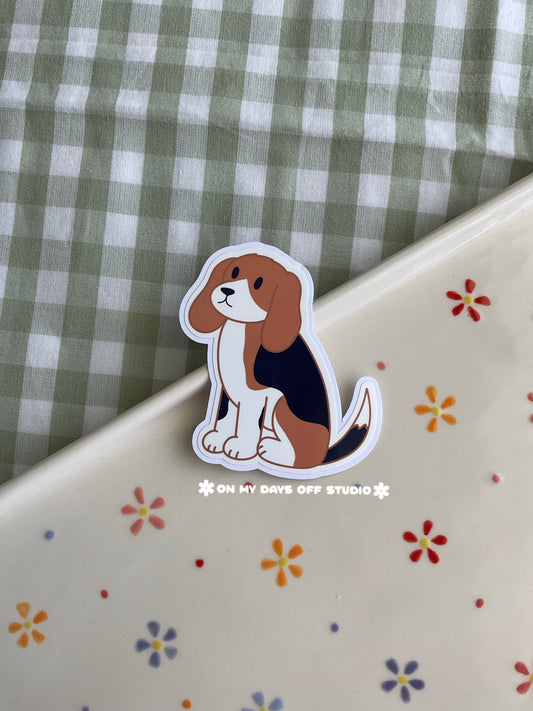 Beagle Vinyl Sticker
