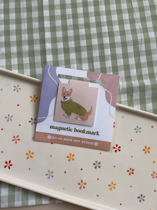 Corgi In A Sweater Bookmark