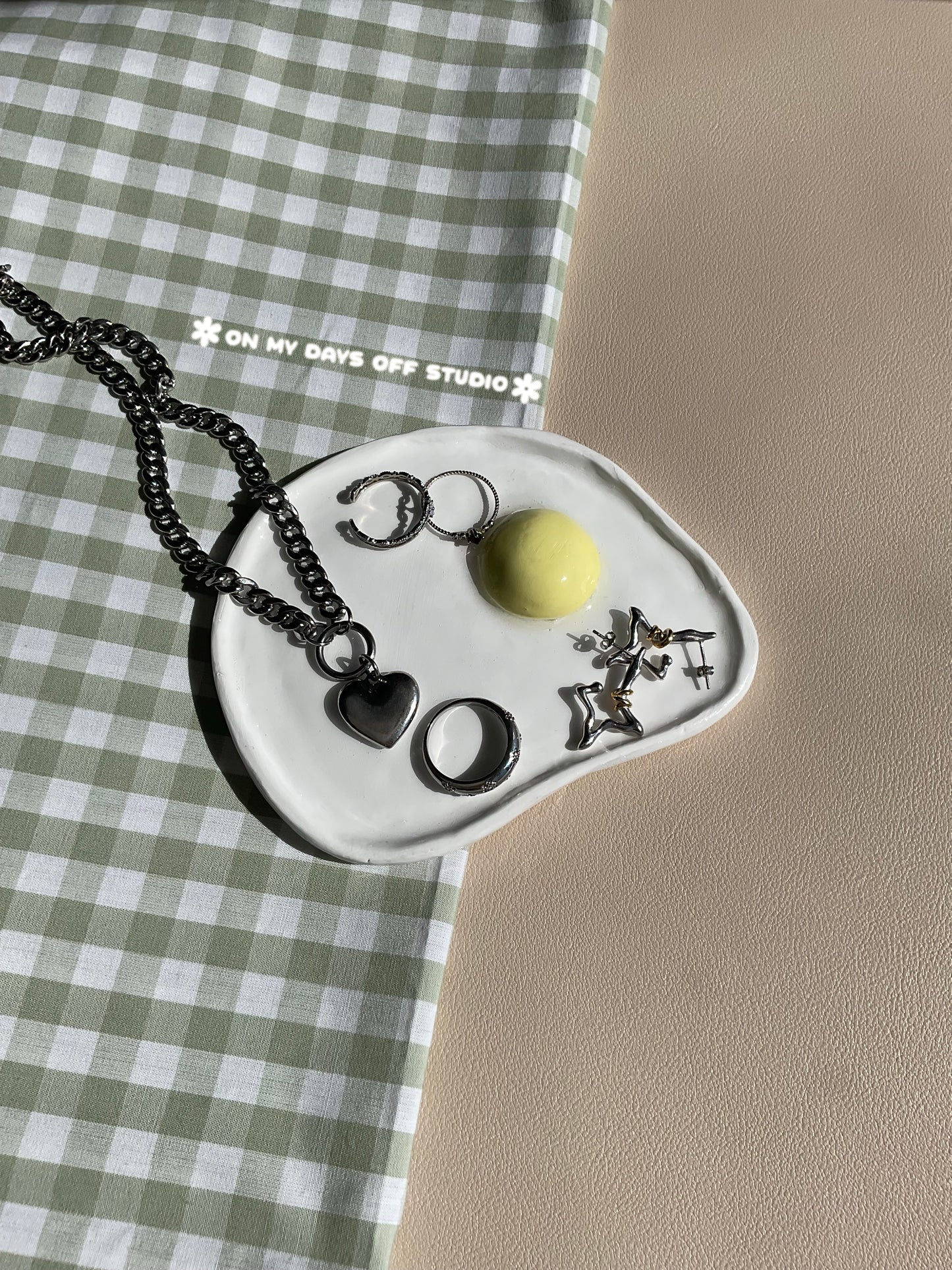 Egg Trinket Dish