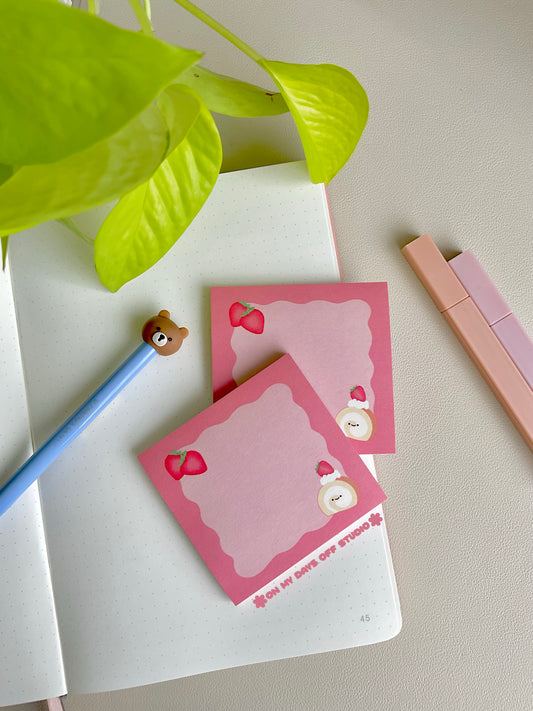 Kawaii Japanese Dessert Sticky Notes