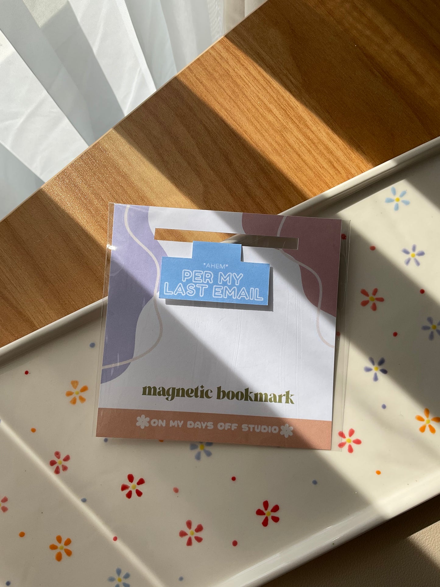 Per My Last Email Magnetic Bookmark