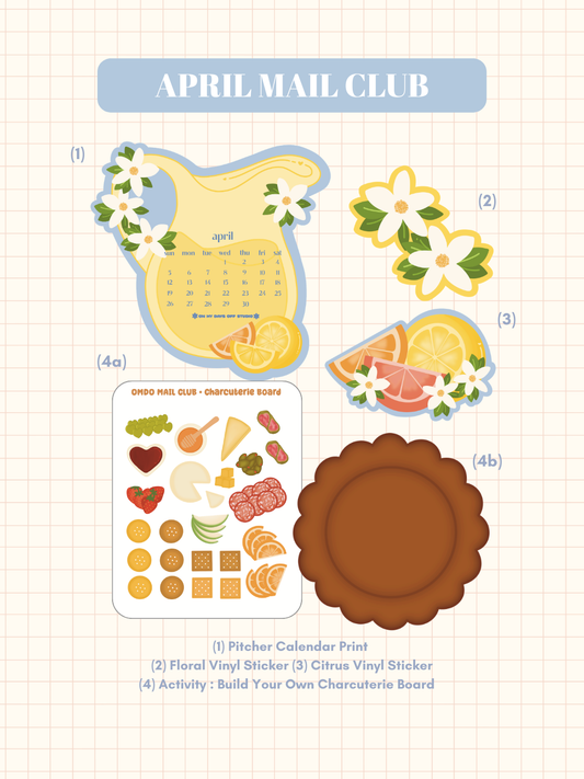 OMDO ✿ Monthly Mail Club ✿ April