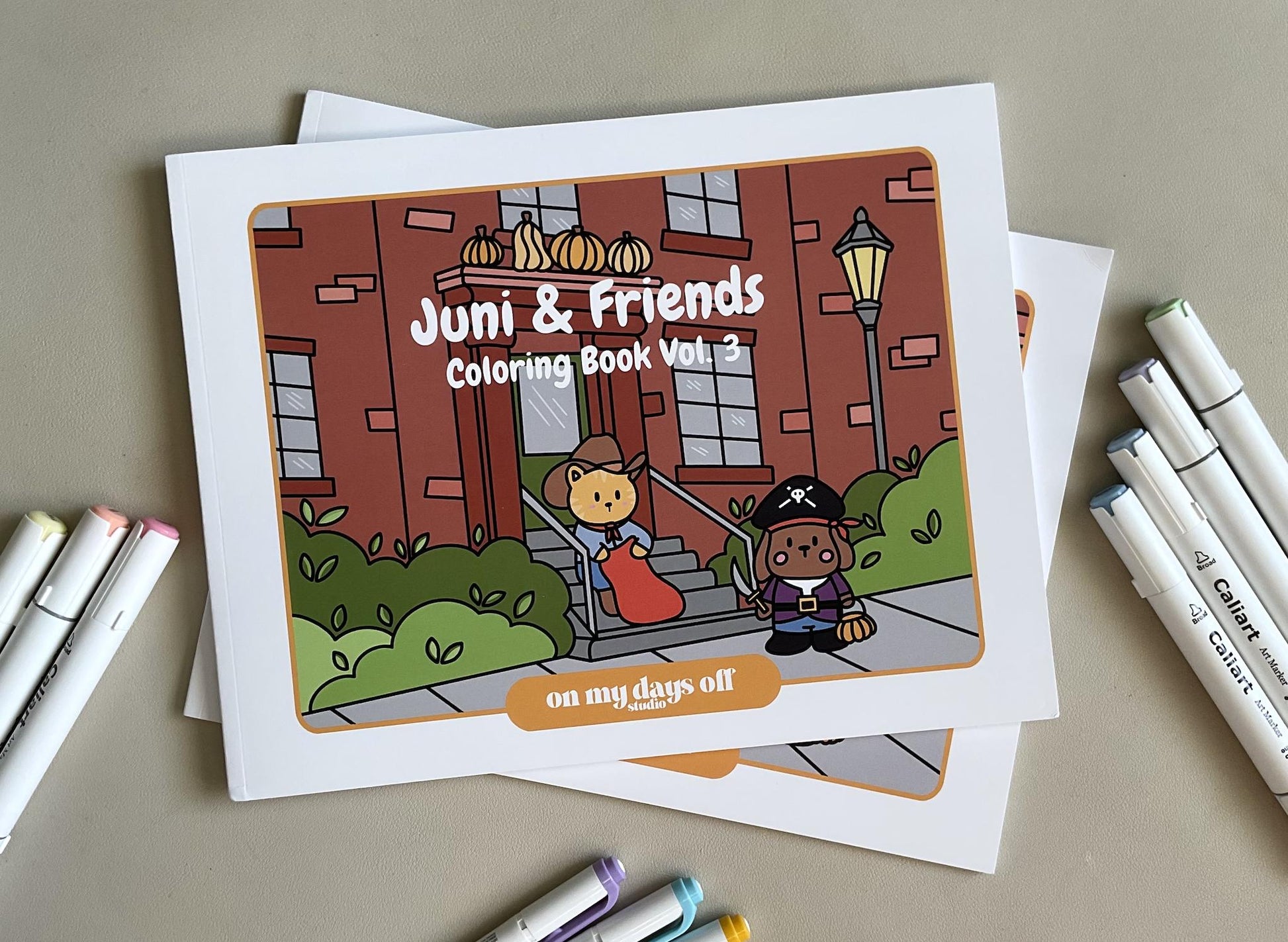 Juni & Friends Coloring Book Vol. 3